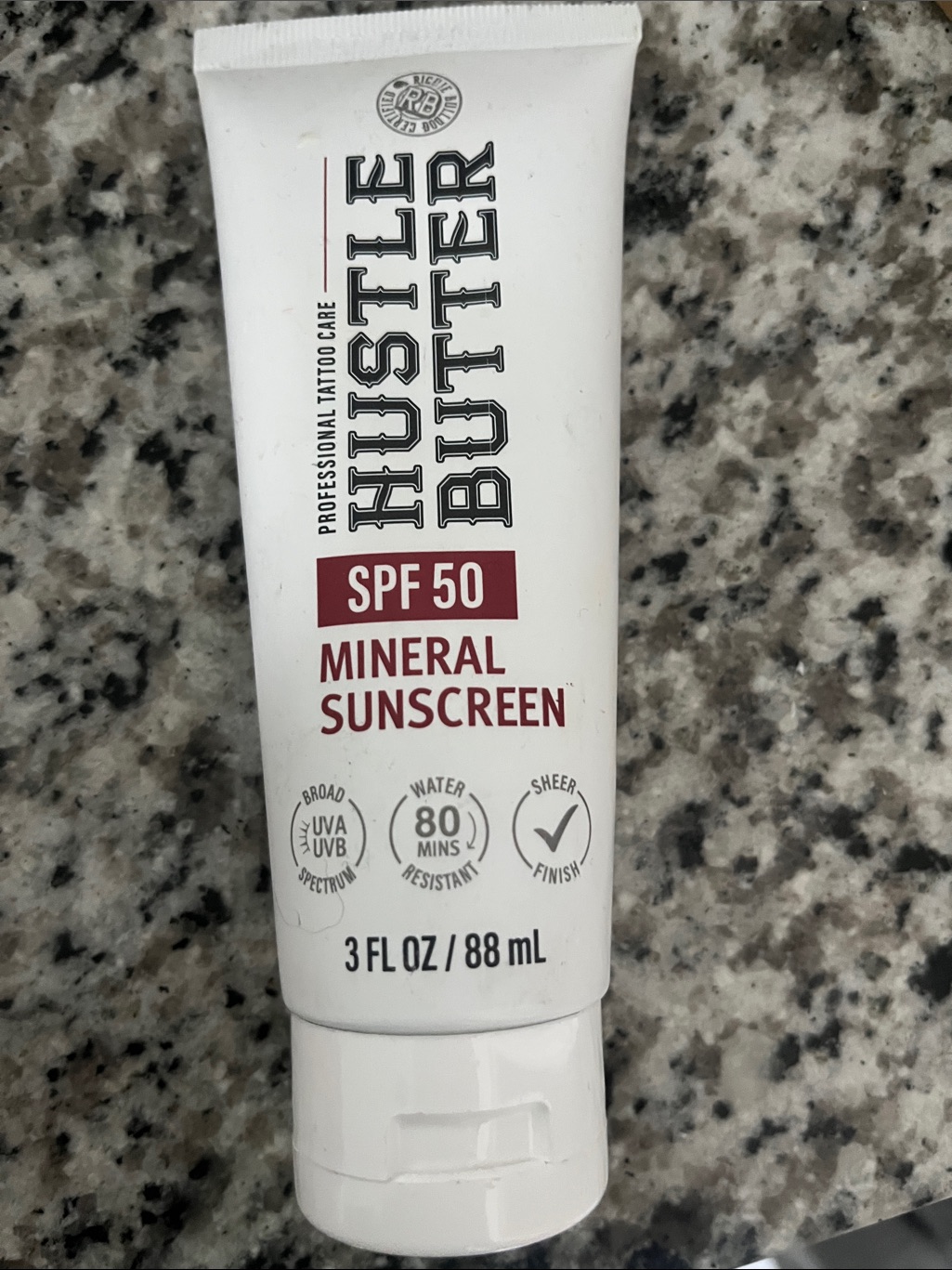Spf 50 Mineral Sunscreen  White